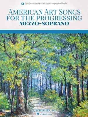 G. Schirmer Inc. - American Art Songs for the Progressing Singer - Mezzo-Soprano - Book/Audio Online