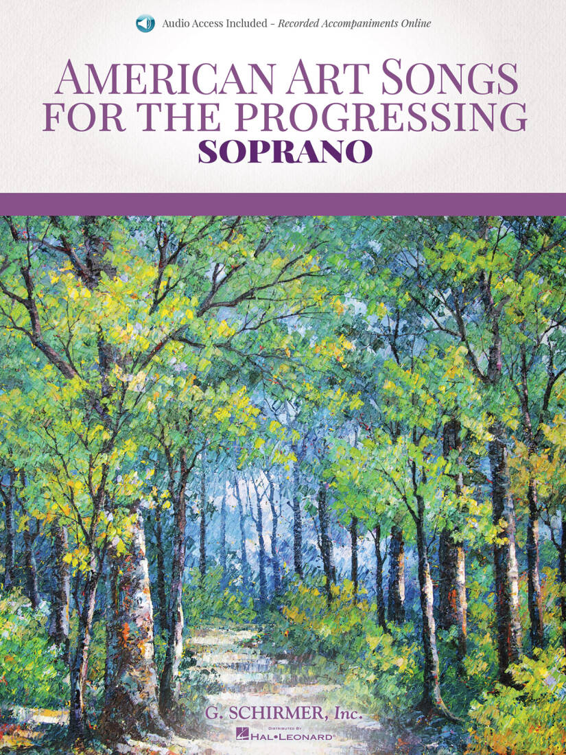 American Art Songs for the Progressing Singer - Soprano - Book/Audio Online