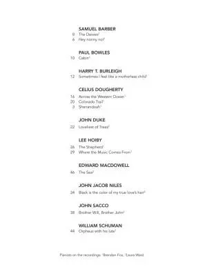 American Art Songs for the Progressing Singer - Baritone/Bass - Book/Audio Online