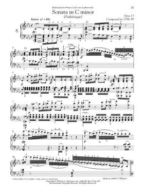 Five Favorite Piano Sonatas - Beethoven/Taub - Piano - Book