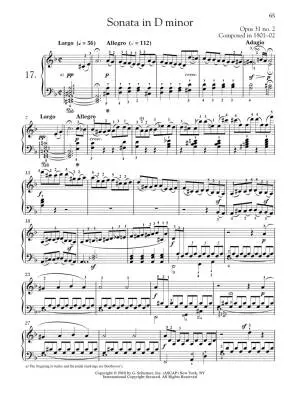 Five Favorite Piano Sonatas - Beethoven/Taub - Piano - Book