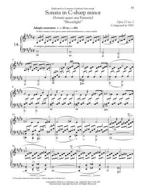 Five Favorite Piano Sonatas - Beethoven/Taub - Piano - Book