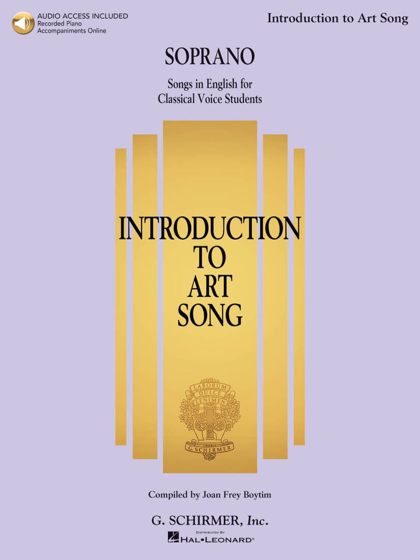 Introduction to Art Song - Boytim - Soprano - Book/Audio Online