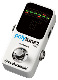 Ultra-Compact Polyphonic Pedal Tuner