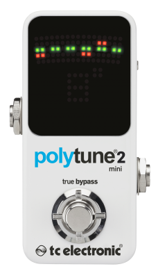 Ultra-Compact Polyphonic Pedal Tuner