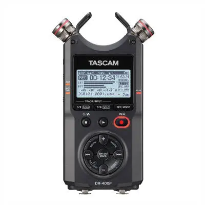 DR-40XP 4-Channel Portable Field Recorder with USB-C Interface