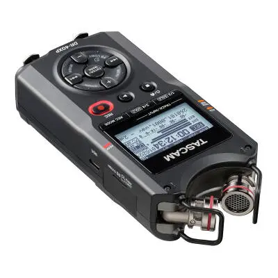 DR-40XP 4-Channel Portable Field Recorder with USB-C Interface