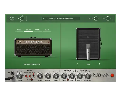 Universal Audio - UAD Enigmatic 82 Overdrive Special Amp - Download