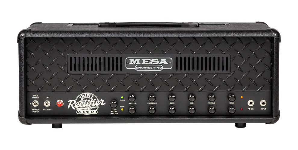 90s Triple Rectifier Head - Black Bronco