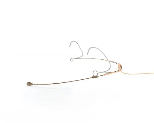 DPA Microphones - 4466 CORE+ Omnidirectional Headset Microphone, MicroLock - Beige