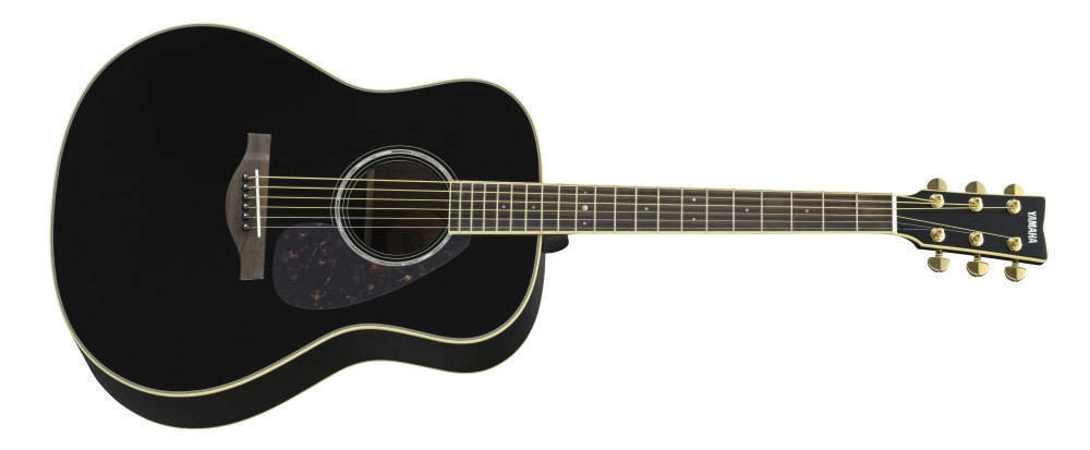 LL6 ARE Original Jumbo Acoustic/Electric Guitar - Black