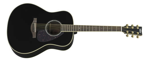 Yamaha - LL6 ARE Original Jumbo Acoustic/Electric Guitar - Black