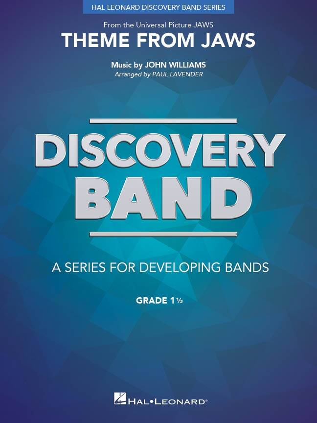 Theme from Jaws - Williams/Lavender - Concert Band - Gr. 1.5