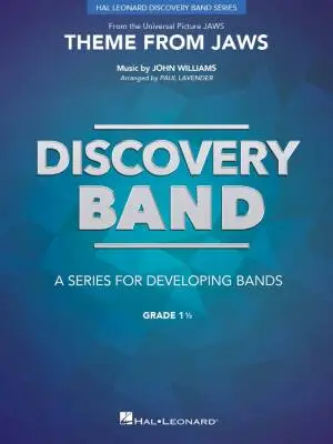 Hal Leonard - Theme from Jaws - Williams/Lavender - Concert Band - Gr. 1.5