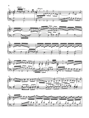 English Suite No. 6 in D Minor, BWV. 811 - Bach - Piano - Sheet