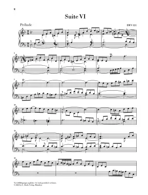 English Suite No. 6 in D Minor, BWV. 811 - Bach - Piano - Sheet