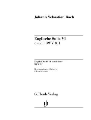 English Suite No. 6 in D Minor, BWV. 811 - Bach - Piano - Sheet