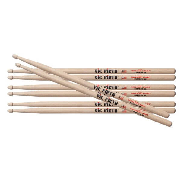 American Classic Extreme 5B Drumsticks (4 Pack)