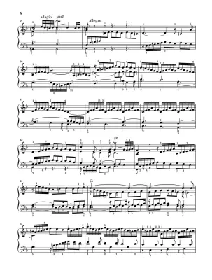 English Suite No. 6 in D Minor BWV 811 - Bach - Piano - Sheet