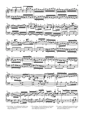 English Suite No. 5 in E Minor BWV 810 - Bach - Piano - Sheet