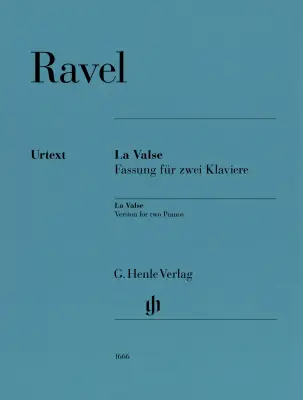 G. Henle Verlag - La Valse - Ravel/Jost - 2P4H - Book