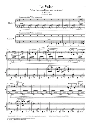 La Valse - Ravel/Jost - 2P4H - Book
