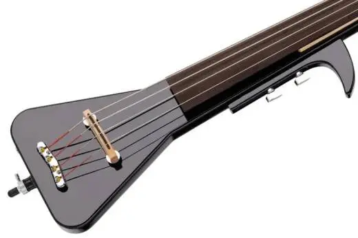 RockBass Triumph Lite 4-String Electric Upright Bass with Gig Bag - Solid Black High Polish