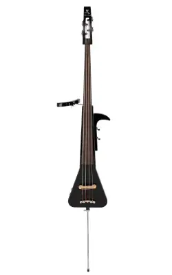 RockBass Triumph Lite 4-String Electric Upright Bass with Gig Bag - Solid Black High Polish