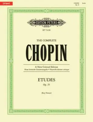 C.F. Peters Corporation - The Complete Chopin: Etudes, Op. 25 (A New Critical Edition) - Piano - Book