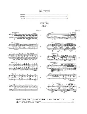 The Complete Chopin: Etudes, Op. 25 (A New Critical Edition) - Piano - Book