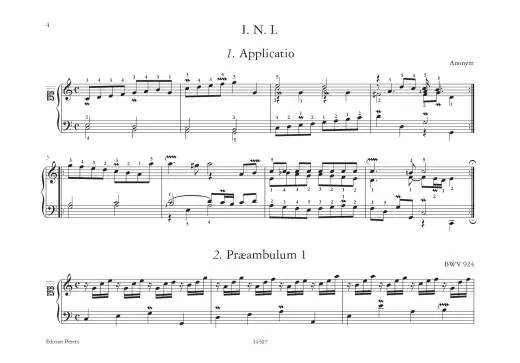 Notebook for Wilhelm Friedemann Bach - Bach/Wolf - Piano - Book