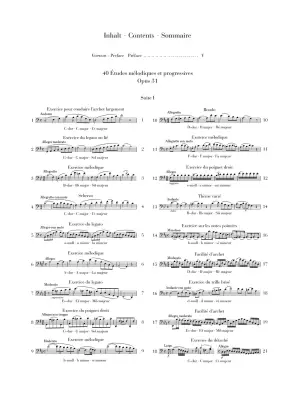 40 Etudes for Cello Solo, Op. 31 - Lee/Oppermann - Cello - Book