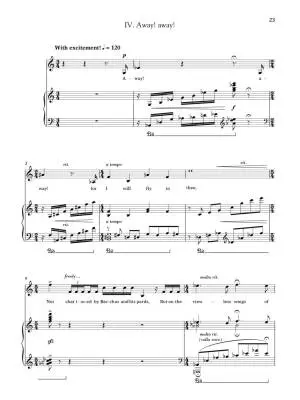 Ode to a Nightingale for Baritone - Moore - Voice/Piano - Book