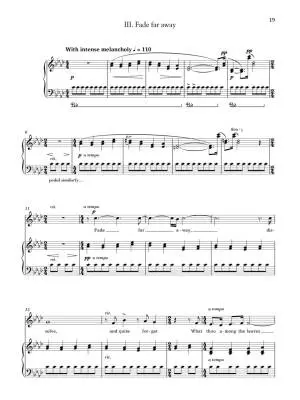 Ode to a Nightingale for Baritone - Moore - Voice/Piano - Book
