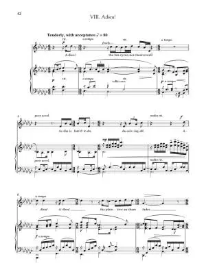 Ode to a Nightingale for Baritone - Moore - Voice/Piano - Book