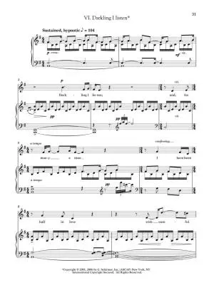 Ode to a Nightingale for Baritone - Moore - Voice/Piano - Book