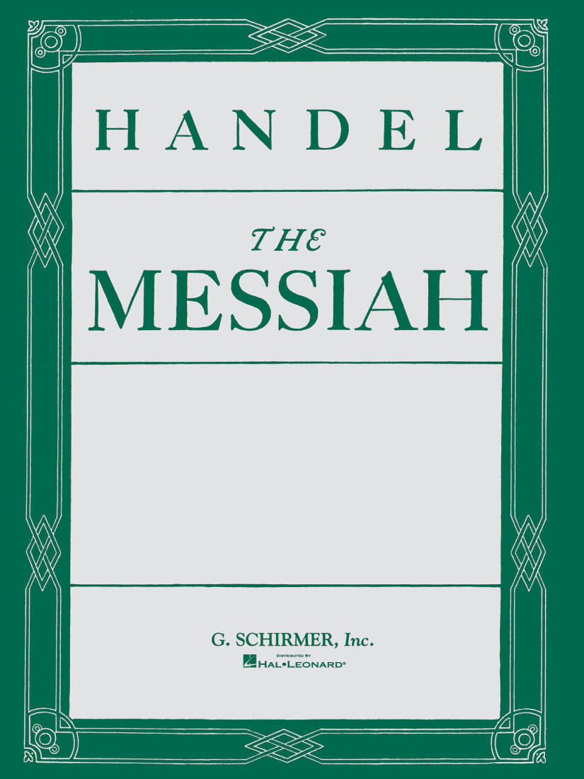 Messiah - Handel - Score and Parts