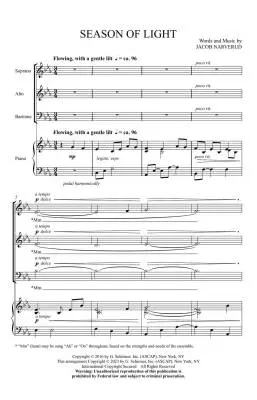 Season of Light - Narverud - Choral Octavo - SAB Accompanied