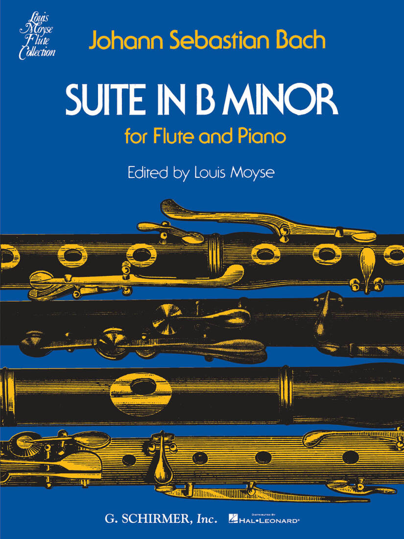 Suite in B Minor - Bach/Moyse - Flute/Piano - Book