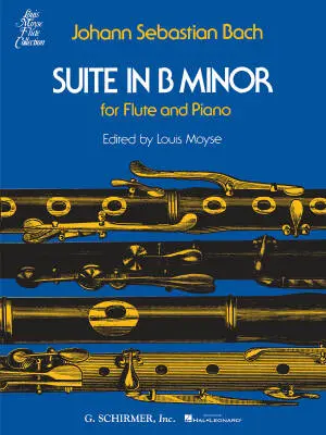 G. Schirmer Inc. - Suite in B Minor - Bach/Moyse - Flute/Piano - Book