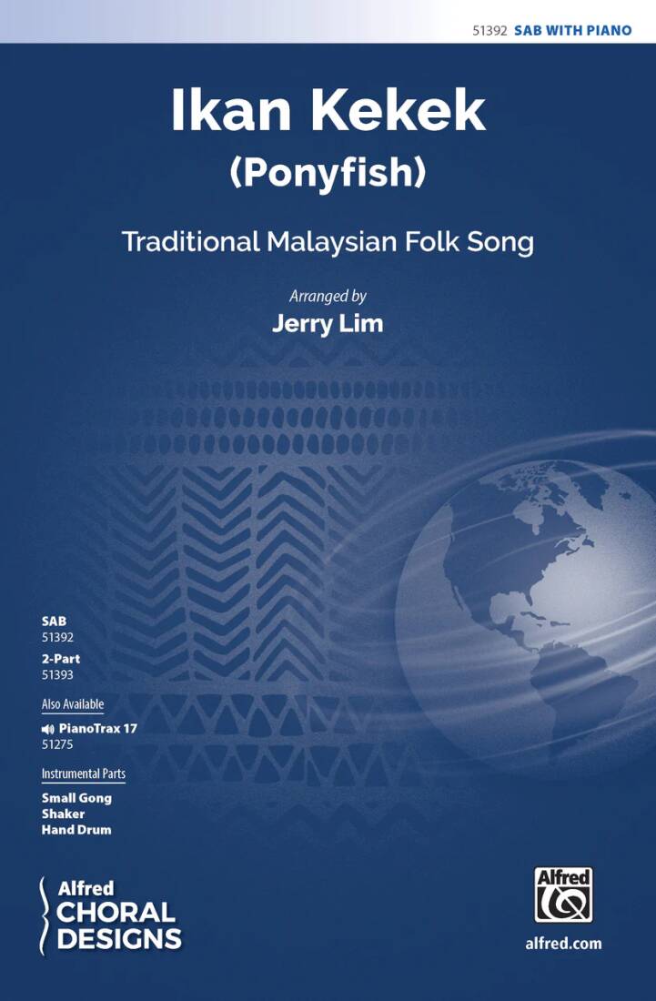 Ikan Kekek (Ponyfish) - Lim - Choral Octavo - SAB Accompanied