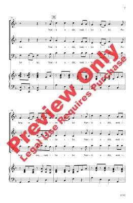 Ikan Kekek (Ponyfish) - Lim - Choral Octavo - SAB Accompanied