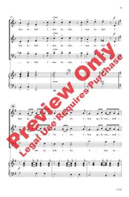 Ikan Kekek (Ponyfish) - Lim - Choral Octavo - SAB Accompanied