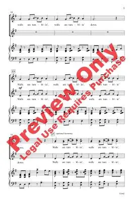 Walls Come Down - Clayton/Crews - Choral Octavo - 2-Pt/SSA Accompanied