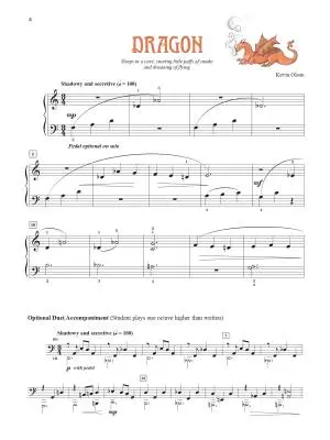 Monsters, Myths & Mysteries - Rossi/Olson - Piano - Book