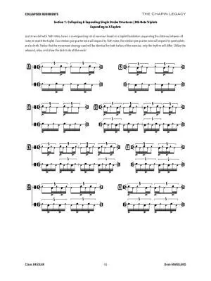 Collapsed Rudiments: The Chapin Legacy - Hessler/Famularo - Drum Set - Book/Media Online