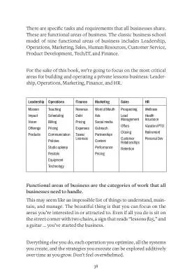 Lessons: A Modern Guide to the Business of Teaching Music