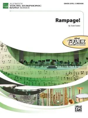 Alfred Publishing - Rampage! - Stalter - Concert Band (Flex-Band) - Gr. 3