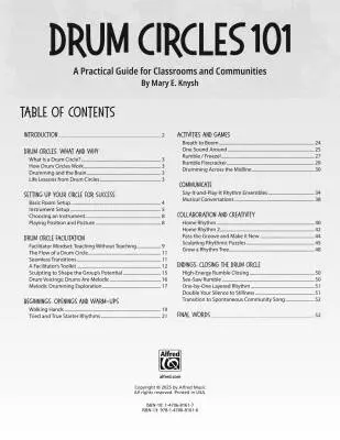 Drum Circles 101 - Knysh - Classroom Percussion - Book