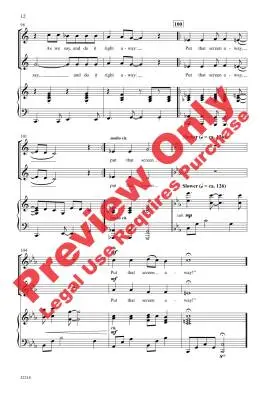 Put That Screen Away! - Dauer - Choral Octavo - 2-Pt Accompanied